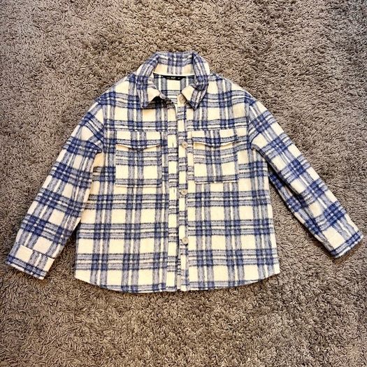 Thick Blue Shacket