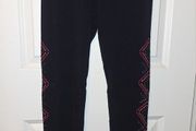 SALE!  Black Leggings with Rhinestone Design