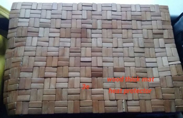 wood heat protector matt