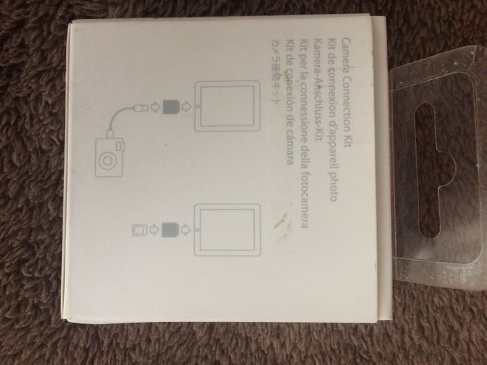 Ipad adaptor reader