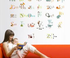 Alphabets Wall Sticker