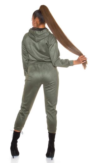 Suede Look Tracksuit size uni fits most
