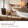 Ikea lack wall shelves Image 2