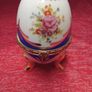 Vintage Egg Shaped Trinket Box Image 5
