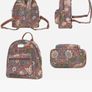Signare Tapestry Casual Backpack with William Morris Design (Strawberry Thief Red) Image 7