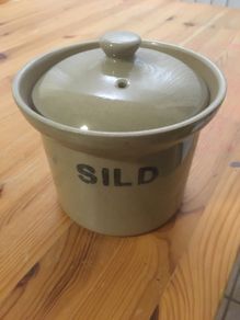 Vintage Denby 1-Pint Covered SILD Herring Dish