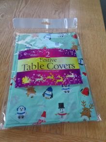 Festive Table Covers x 2 for Sale