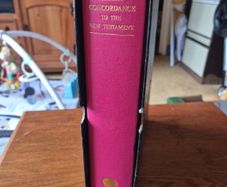 Unique Item. Vintage SlipC. Modern Concordance to the New Testament. 1976. Religious.Bible.