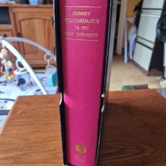 Unique Item. Vintage SlipC. Modern Concordance to the New Testament. 1976. Religious.Bible.
