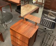 Vintage 1960s Chest of Drawers with Mirror -  Warehouse and Showroom Open Saturday 12th September 12 till 4pm Eircode R95T227