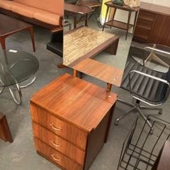 Vintage 1960s Chest of Drawers with Mirror -  Warehouse and Showroom Open Saturday 12th September 12 till 4pm Eircode R95T227