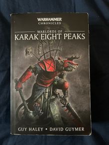 RARE Warhammer Chronicles Warlords of  Karak Eight Peaks