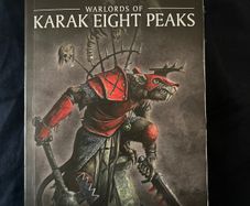 RARE Warhammer Chronicles Warlords of  Karak Eight Peaks