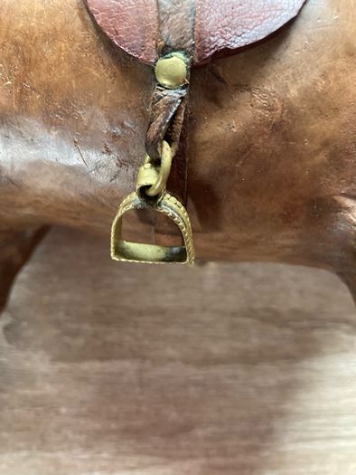 Vintage Leather Horse