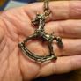 Vintage Rocking Horse Necklace Image 5