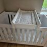 Baby Cot Bed with changing table Image 3