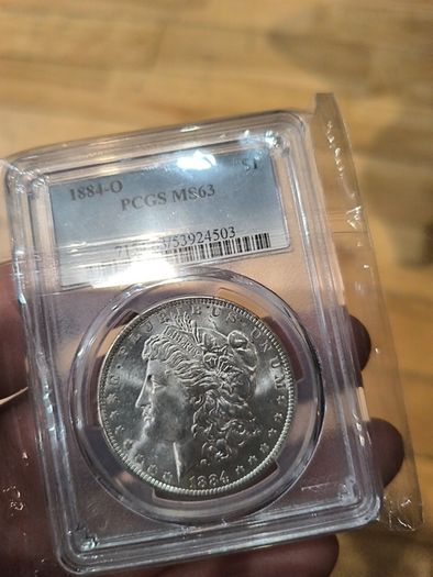 1884-O Morgan dollar