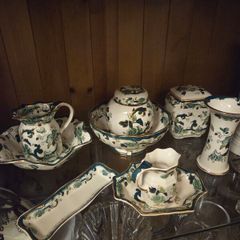 Mason's Chartreuse Ironstone Collection