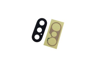 For iPhone X Rear Back Camera Lens Glass Cover Black With Adhesive New - FHT16IPFC