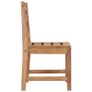 Garden Chairs 2 pcs Solid Teak Wood Image 4