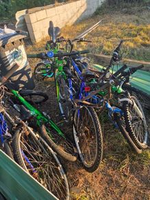 Job lot of bikes