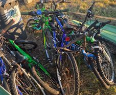 Job lot of bikes