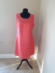 Pomodoro linen dress