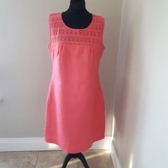 Pomodoro linen dress