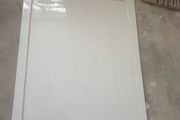 White shower tray