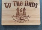 chopping board Chopping board personalised chopping board wedding gift present up the dubs
