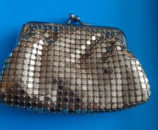 new  aluminium gold purse