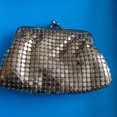 new  aluminium gold purse