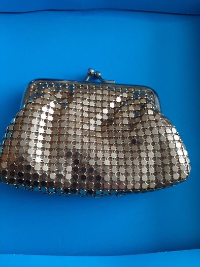 new  aluminium gold purse