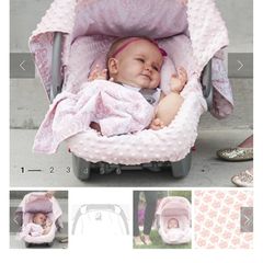 Car seat Canopy - Car seat cover