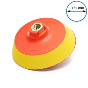 GP12638 Hook and Loop Rotary Backing Pad 150 mm ( 6") Rotary buffing backing pad 5/8"-11 - Hard