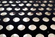 kaleidoscope mirrord fabric silver