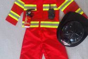 Kids Firefighter Costume Set Age 2 to 3