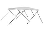 3 Bow Bimini Top White 183x180x137 cm