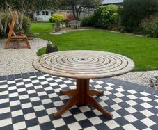 Garden dining table