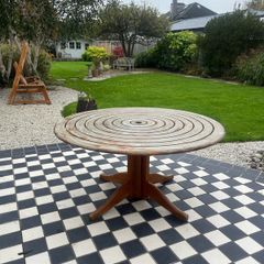 Garden dining table