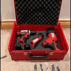 WORKZONE Titanium 3-Piece Cordless Tool Kit