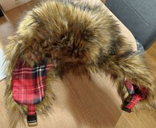 Faux Fur Scottish Tartan Winter Hat