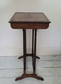 Antique mahogany side table