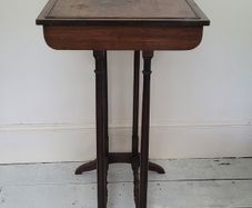 Antique mahogany side table