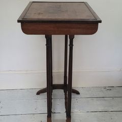 Antique mahogany side table