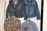 Gorgeous bundle of denim jackets, 6 yo, perfect condition