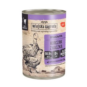 Country of Animals Chicken with Duck wet food for cat (adult) 400g
