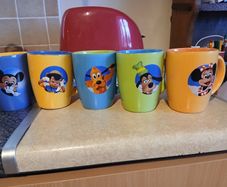 Vintage Esso/Disneyland Paris mugs