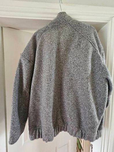 Grey Bomber Jacket