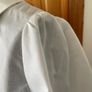 Evan's ladies short sleeve white blouse plus size - New Image 2